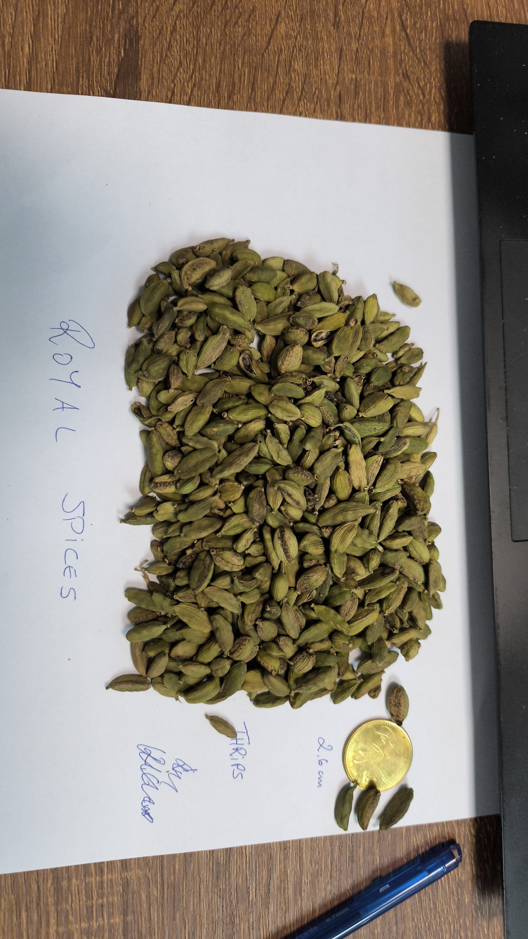 Quality control — sized & inspected
